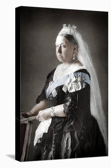 Queen Victoria of the United Kingdom, C1890-null-Stretched Canvas