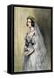 Queen Victoria on Her Wedding Day-null-Framed Stretched Canvas