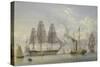 Queen Victoria on the Royal Yacht-William Joy-Stretched Canvas