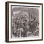 Queen Victoria Opening Blackfriars Bridge, London, 1869-null-Framed Giclee Print