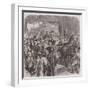 Queen Victoria Opening Blackfriars Bridge, London, 1869-null-Framed Giclee Print