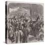 Queen Victoria Opening Blackfriars Bridge, London, 1869-null-Stretched Canvas