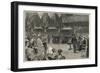 Queen Victoria opening the Imperial Institute, May 1893-English School-Framed Giclee Print