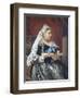 Queen Victoria Pictured Circa. 1885-null-Framed Art Print