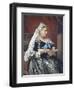 Queen Victoria Pictured Circa. 1885-null-Framed Art Print