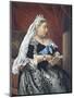 Queen Victoria Pictured Circa. 1885-null-Mounted Art Print