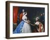 Queen Victoria Presenting a Bible in the Audience Chamber at Windsor, C1861-Thomas Jones Barker-Framed Giclee Print