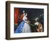 Queen Victoria Presenting a Bible in the Audience Chamber at Windsor, C1861-Thomas Jones Barker-Framed Giclee Print