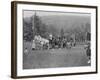 Queen Victoria Presenting Colours to the Cameron Highlanders, 1873 (B/W Photo)-English Photographer-Framed Giclee Print