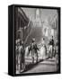 Queen Victoria Receiving Louis Philippe I, the King of France-null-Framed Stretched Canvas