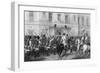 Queen Victoria Receiving the Guards at Buckingham Palace, 1857-G Greatbach-Framed Giclee Print