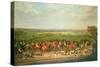 Queen Victoria Riding with the Quorn-Sir Francis Grant-Stretched Canvas