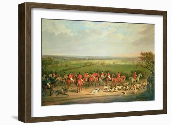 Queen Victoria Riding with the Quorn-Sir Francis Grant-Framed Giclee Print