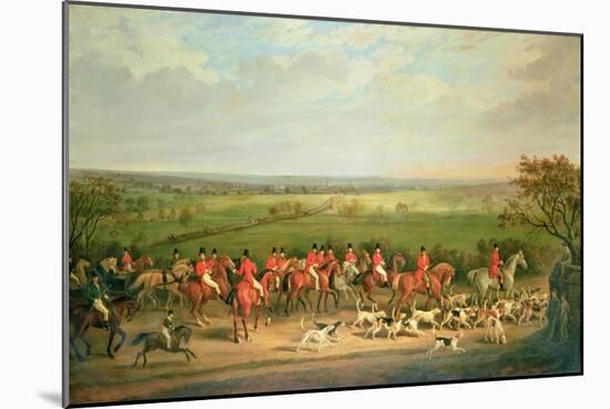 Queen Victoria Riding with the Quorn-Sir Francis Grant-Mounted Giclee Print