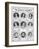 Queen Victoria's Children, Mid-19th Century-Franz Xaver Winterhalter-Framed Giclee Print