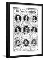 Queen Victoria's Children-null-Framed Art Print