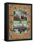 Queen Victoria's Coronation, 1837 and Golden Jubilee, 1887-null-Framed Stretched Canvas