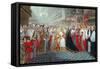 Queen Victoria's Coronation, 1837-null-Framed Stretched Canvas