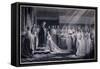 Queen Victoria's Coronation, 1838-Samuel Cousins-Framed Stretched Canvas