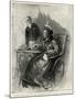 Queen Victoria's Diamond Jubilee Telegraphing Message-null-Mounted Art Print