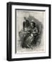 Queen Victoria's Diamond Jubilee Telegraphing Message-null-Framed Art Print