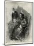 Queen Victoria's Diamond Jubilee Telegraphing Message-null-Mounted Art Print