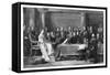 Queen Victoria's First Council, C1837-David Wilkie-Framed Stretched Canvas