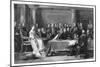 Queen Victoria's First Council, C1837-David Wilkie-Mounted Giclee Print