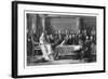 Queen Victoria's First Council, C1837-David Wilkie-Framed Giclee Print