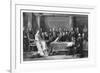 Queen Victoria's First Council, C1837-David Wilkie-Framed Giclee Print