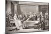 Queen Victoria's First Council, Kensington Palace, 21 June 1837, from 'Illustrations of English…-Sir David Wilkie-Mounted Giclee Print