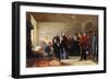 Queen Victoria's First Visit to Her Wounded Soldiers-Jerry Barrett-Framed Giclee Print