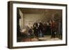 Queen Victoria's First Visit to Her Wounded Soldiers-Jerry Barrett-Framed Giclee Print