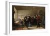 Queen Victoria's First Visit to Her Wounded Soldiers-Jerry Barrett-Framed Giclee Print