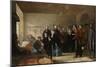 Queen Victoria's First Visit to Her Wounded Soldiers-Jerry Barrett-Mounted Giclee Print