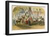 Queen Victoria's First Visit to the City (9 November 1837)-English School-Framed Giclee Print