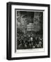 Queen Victoria's Funeral Service-F.C. Dickinson-Framed Art Print