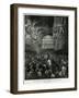 Queen Victoria's Funeral Service-F.C. Dickinson-Framed Art Print