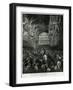 Queen Victoria's Funeral Service-F.C. Dickinson-Framed Art Print