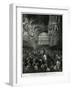 Queen Victoria's Funeral Service-F.C. Dickinson-Framed Art Print