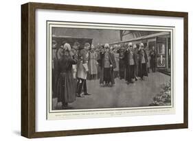 Queen Victoria's Funeral-Henry Marriott Paget-Framed Giclee Print