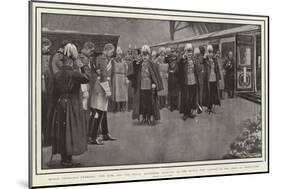Queen Victoria's Funeral-Henry Marriott Paget-Mounted Giclee Print