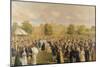 Queen Victoria's Jubilee Garden Party, circa 1897-Frederick Sargent-Mounted Giclee Print