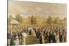 Queen Victoria's Jubilee Garden Party, circa 1897-Frederick Sargent-Stretched Canvas