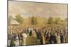 Queen Victoria's Jubilee Garden Party, circa 1897-Frederick Sargent-Mounted Giclee Print