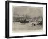 Queen Victoria's Last Sea Journey, the Royal Yacht Alberta, Steaming into Portsmouth Harbour-William Lionel Wyllie-Framed Giclee Print