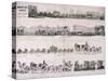 Queen Victoria's Procession Through the City of London, C1844-null-Stretched Canvas