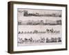 Queen Victoria's Procession Through the City of London, C1844-null-Framed Giclee Print