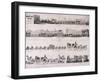 Queen Victoria's Procession Through the City of London, C1844-null-Framed Giclee Print