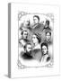 Queen Victoria's Royal Family, 1880-null-Stretched Canvas